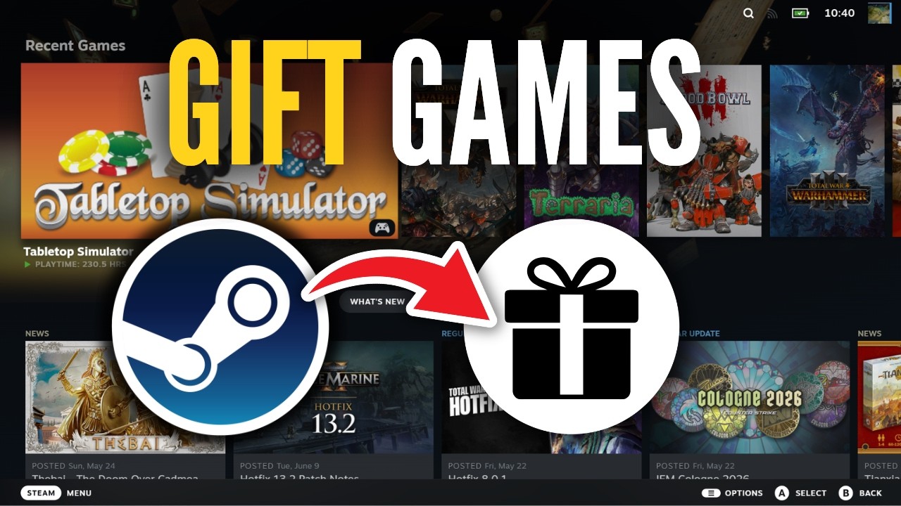 How To Gift A Game On Steam