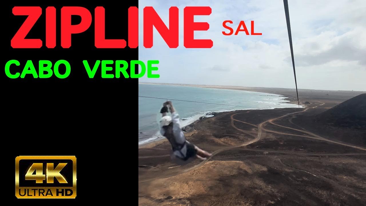 4K ZipLine Сал Кабо-Верде