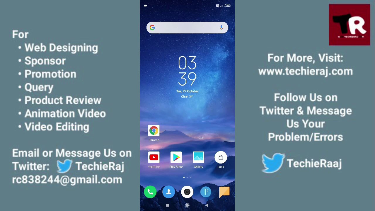 Mi Max2 Camera Black Screen Problem Solved