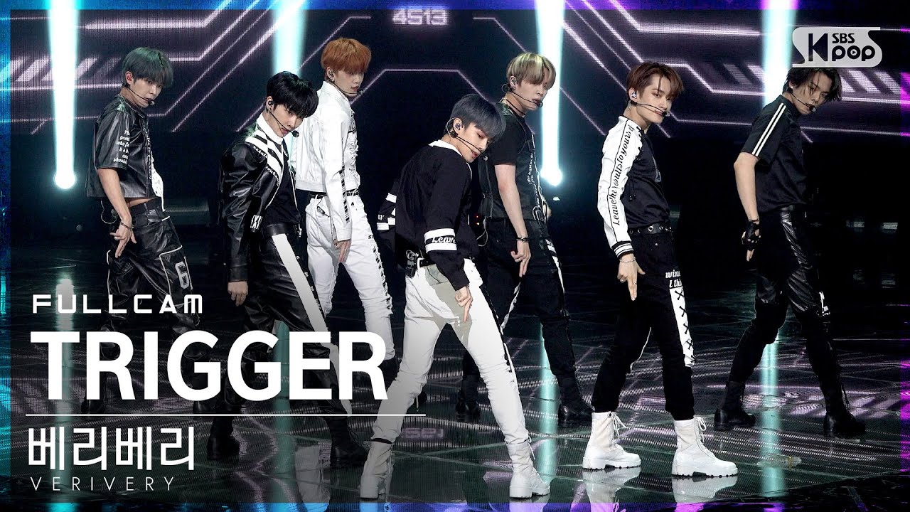 [안방1열 직캠4K] 베리베리 'TRIGGER' 풀캠 (VERIVERY Full Cam)│@SBS Inkigayo_2021.09.19.