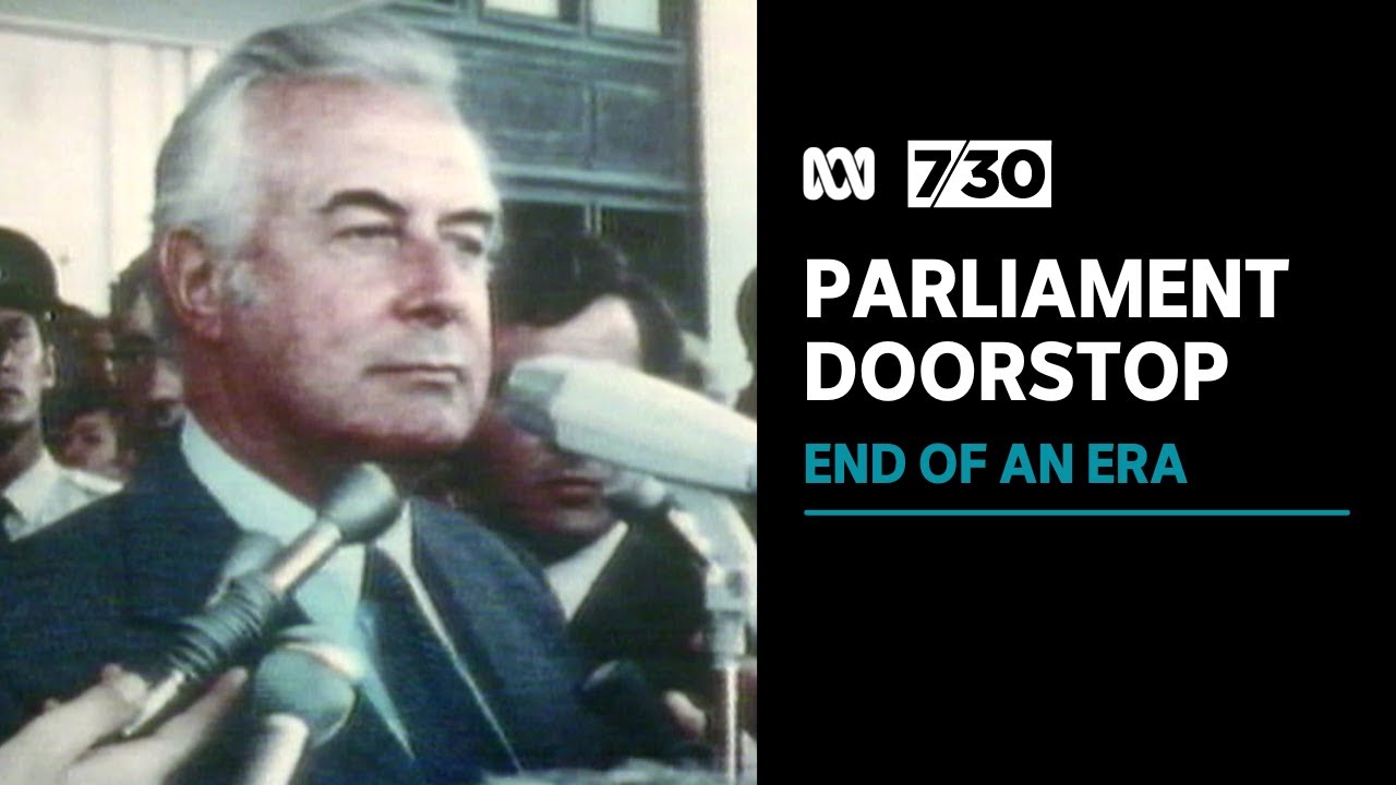End of the Parliament House doorstop | 7.30