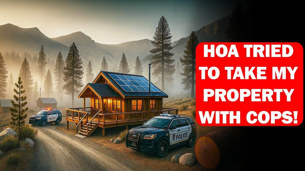 HOA Karen Calls the Cops to Remove Me From MY Cabin — They Arrested Her Instead!