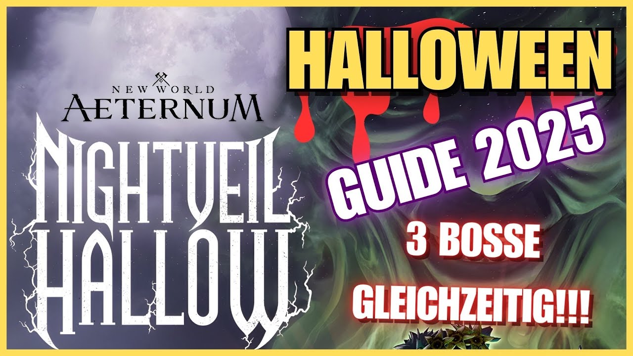 3 BOSSE GLEICHZEITIG?! 🎃 New World Aeternum Halloween Guide 2025 | frischmilch