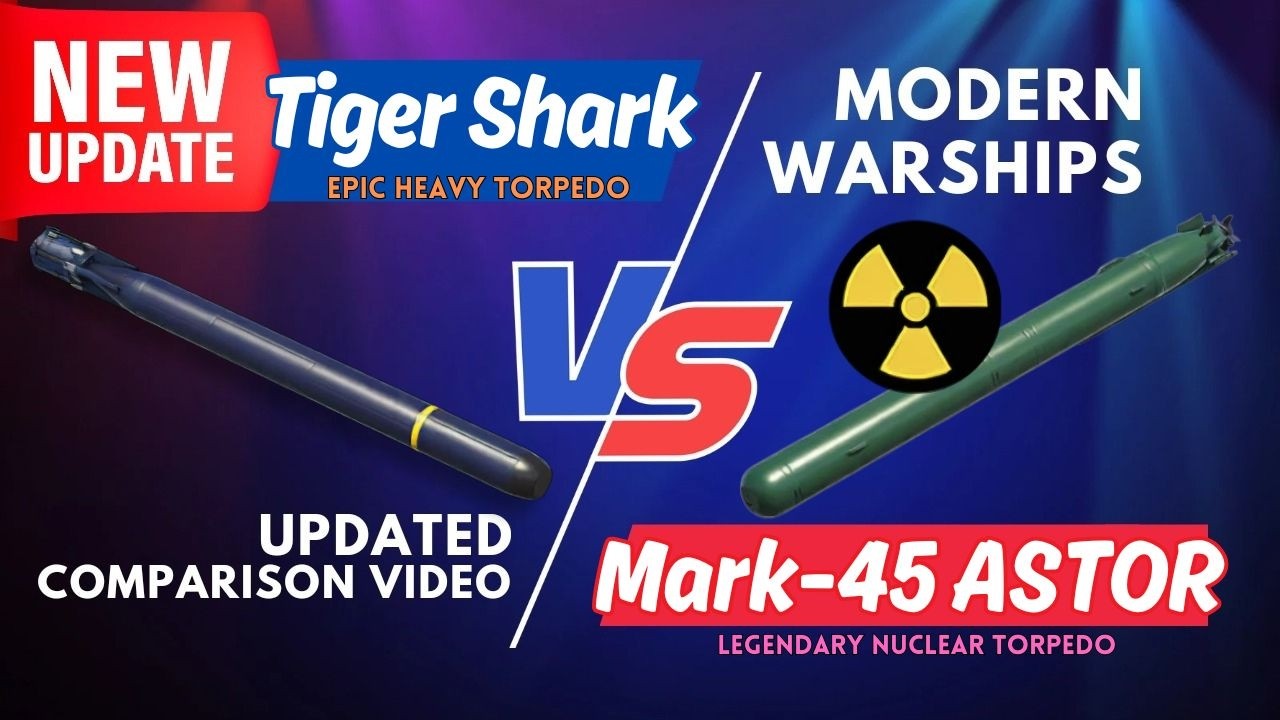 Which is better? Mark-45 ASTOR (483mm) versus Tiger Shark (533mm) | MODERN WARSHIPS
