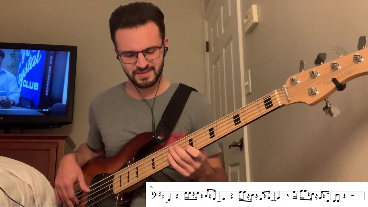 Better - Cody Fry, Cory Wong, Dynamo || Bass Cover with Transcription