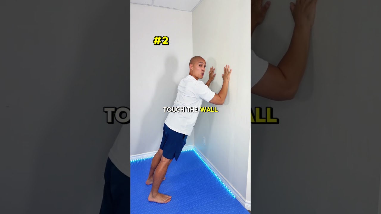 Isometric Wall Exercises for Beginners #homeworkout #beginnerworkout #isometricexercise #wallplank