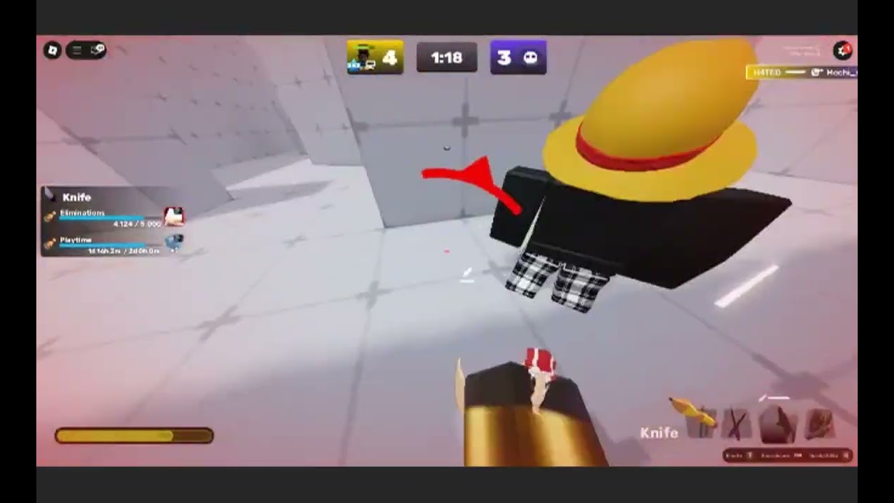 All knife kills of today