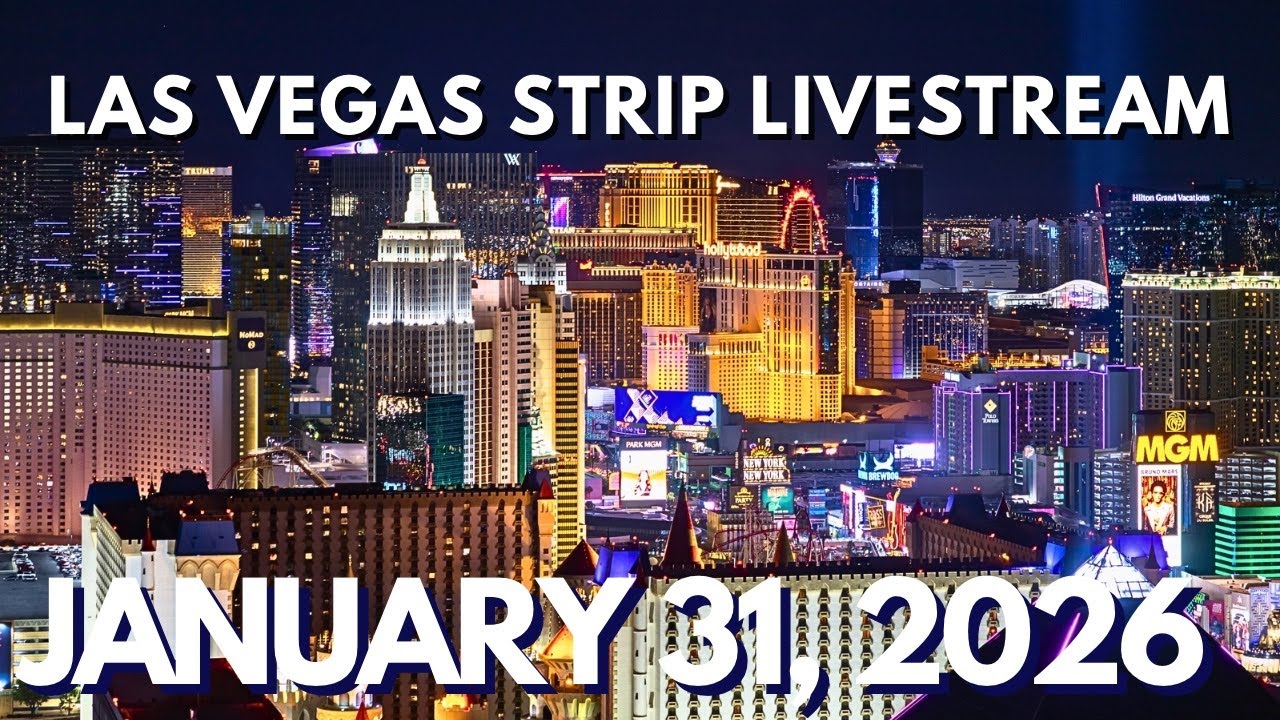 LAS VEGAS STRIP on a SATURDAY NIGHT! 2026 Right NOW!