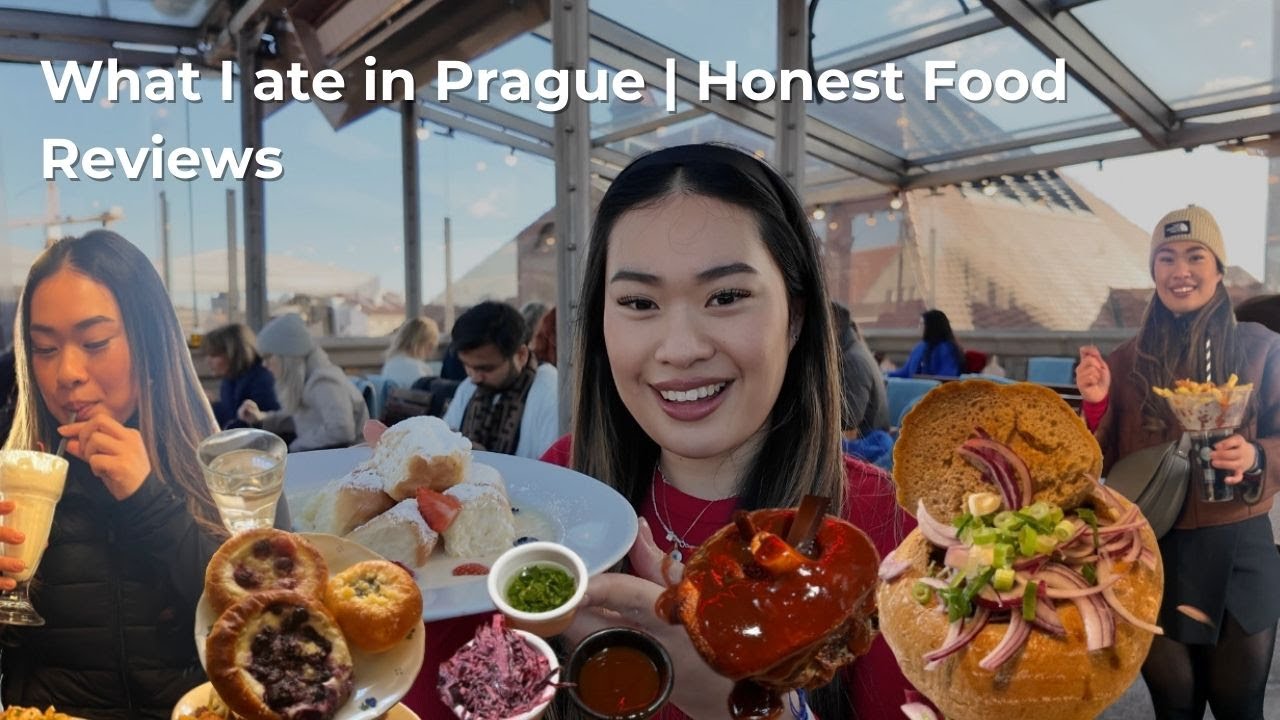 What I ate in Prague | Traditional Czech Food, Sandwich Rodeo, Anonymous Shrink Bar, Teresa U Prince