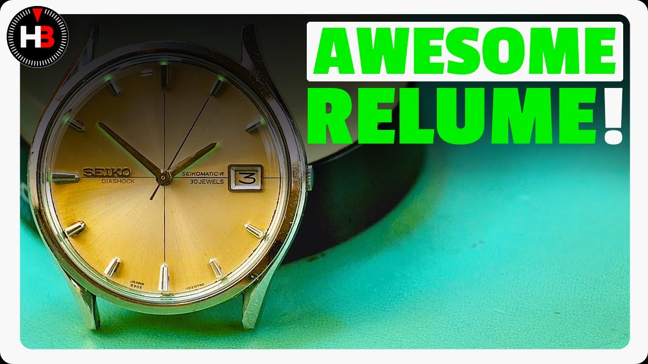 Как восстановить эти винтажные часы Seiko 8305-1010! Полное восстановление