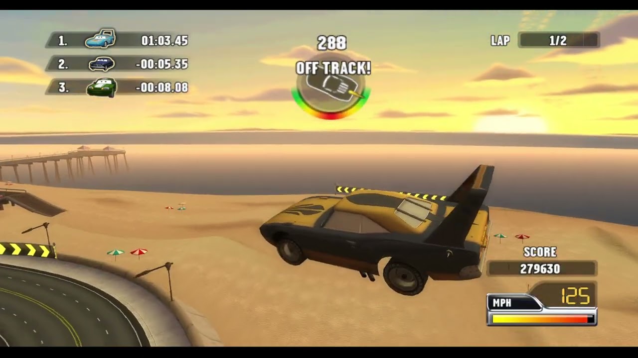 Cars: Race-O-Rama (Wii) - The King added and playable