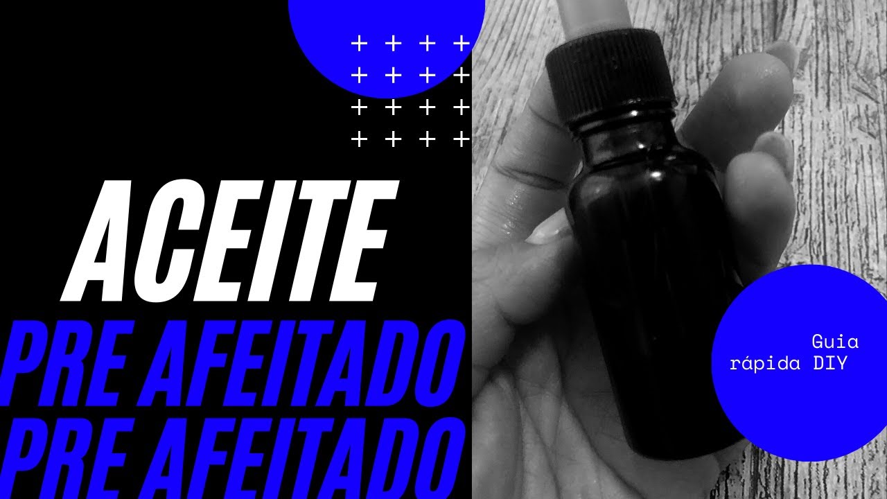 DIY aceite para preAFEITADO con SOLO 3 ingredientes