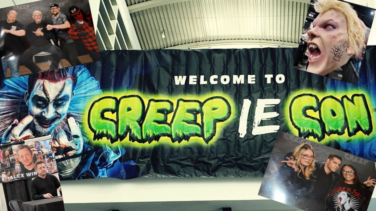 За кулисами Creep I.E. Con! Легенды ужасов, продавцы и Кристофер Ллойд!