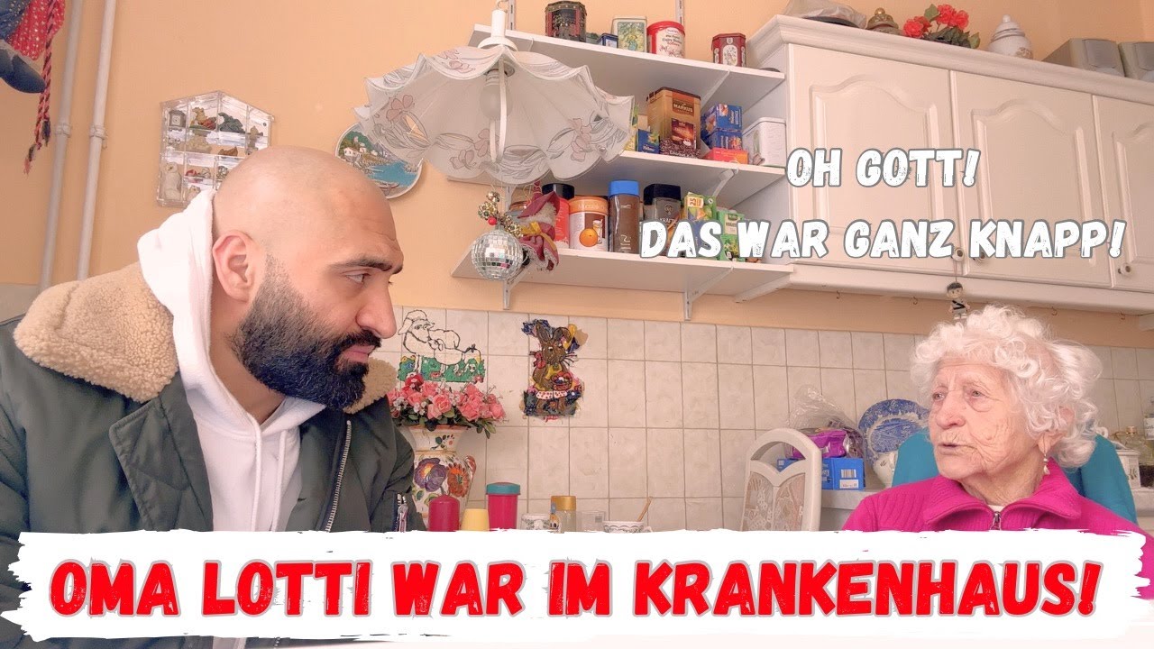 Oma Lotti musste für paar Tage ins Krankenhaus! Das war wirklich sehr gefährlich..