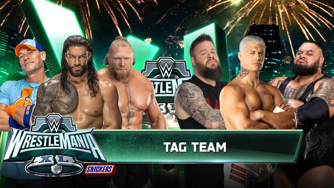 Team Roman Reigns Vs Cody Rhodes Kevin Owens Bronson Reed Full Fight wwe2k25 #new #wwe #usa #viral