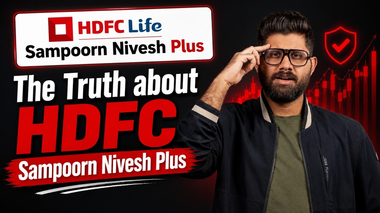 Обзор HDFC Life Sampoorn Nivesh Plus 2026 | Лучший ULIP? Страхование жизни на 20 лакхов за 1 лакх...