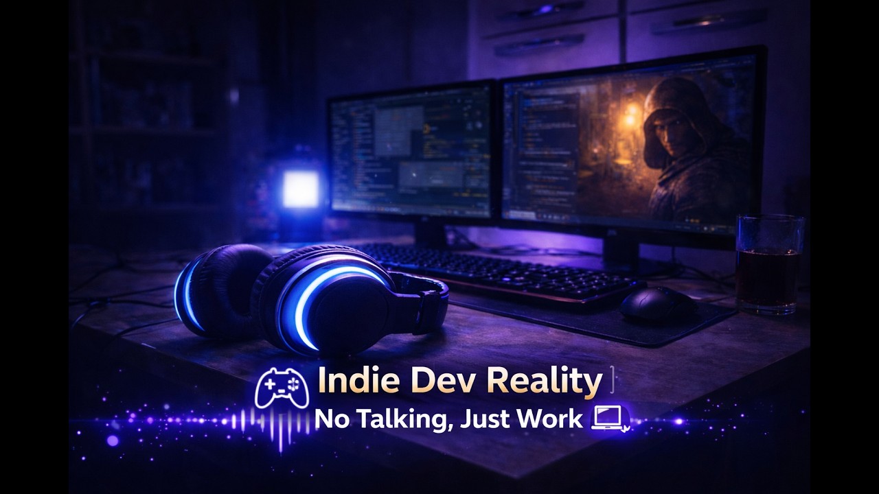 🎶 Background Music for Developers | Lofi Music ☕ – No Talking | Indie Dev Reality 🕹️