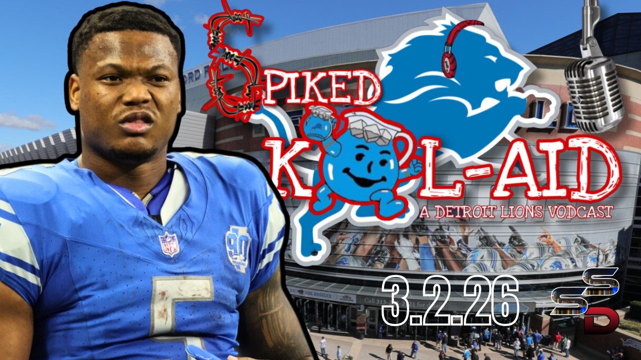 Detroit Lions Spiked Kool Aid 3.2.26: David Montgomery TRADED!!!