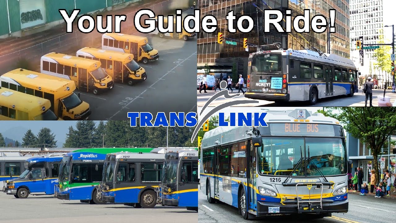 Your Guide to Ride! - TransLink buses (CMBC, Blue Bus, HandyDart) • Metro Vancouver, BC