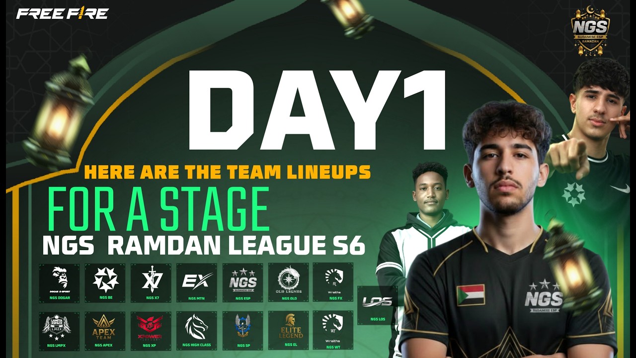 DAY 1 | NGS RAMADAN SEASON 6 🔥