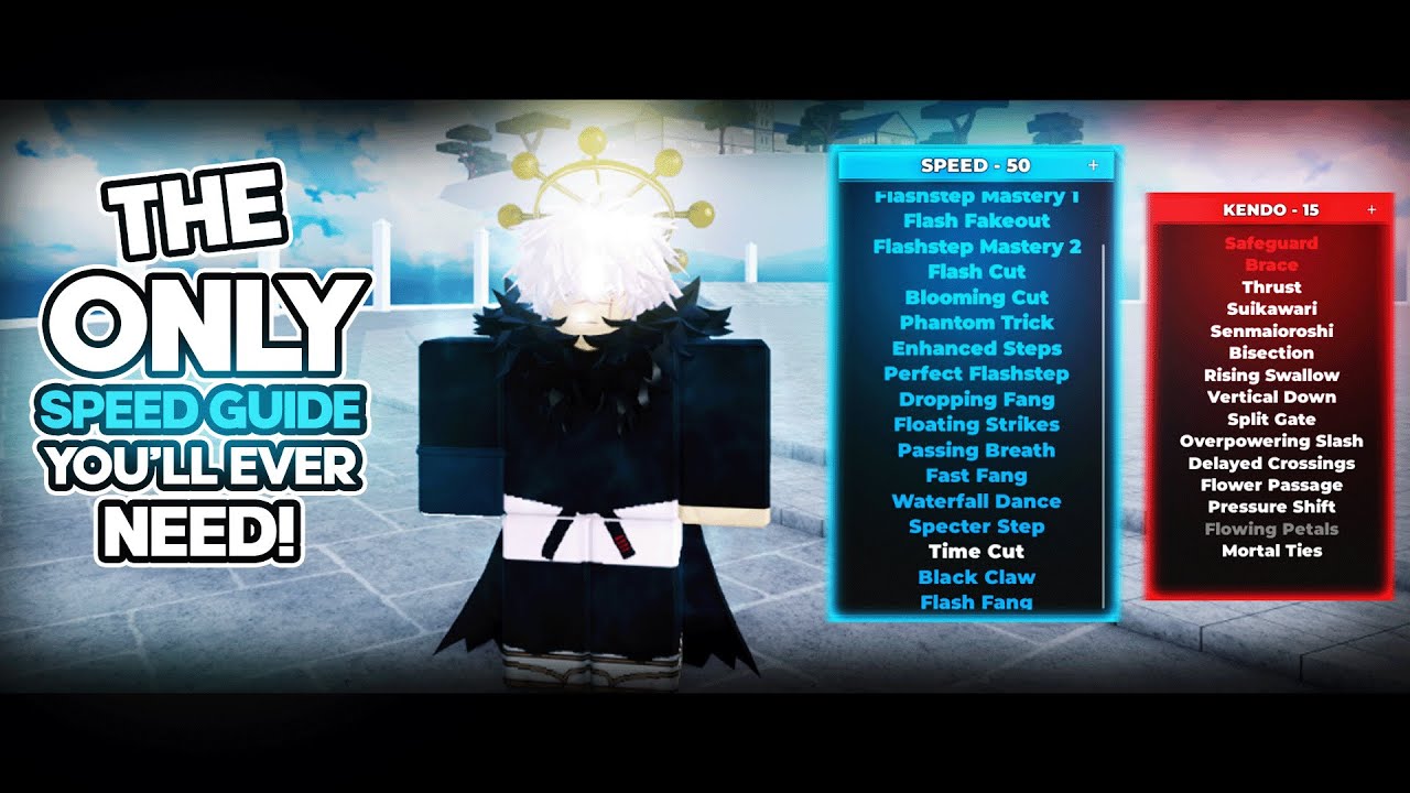 The BEST Speed player's SPEED GUIDE | Type Soul