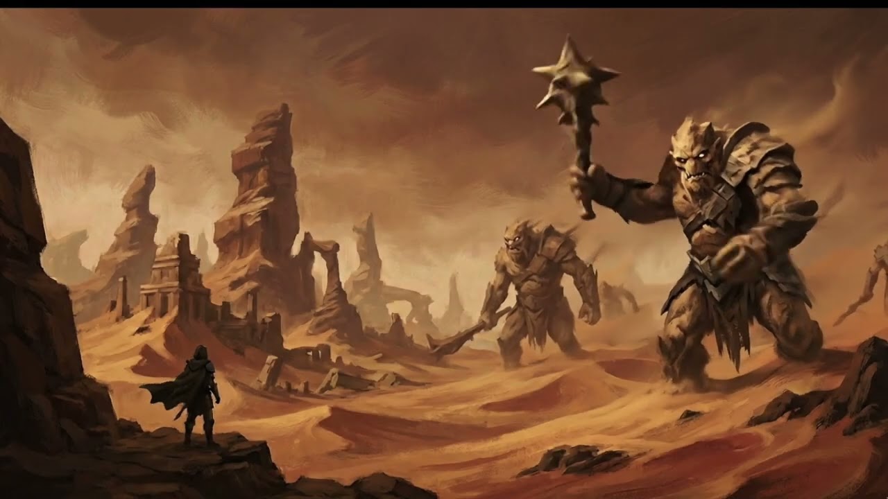 The Lone Sentinel - Epic Fantasy Soundscape for Work & StudyDesert