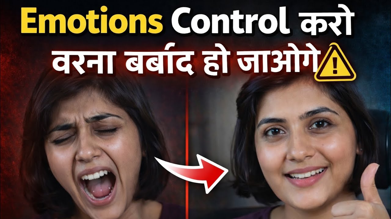 Emotions को Control नहीं किया तो Life Control से बाहर हो जाएगी | Emotional Control