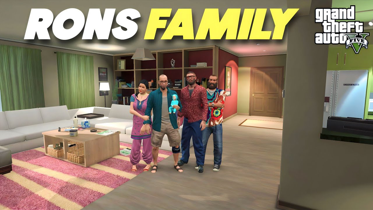ASHRAF BHAI MEETS RON'S FAMILY! | GTA 5 STORIES