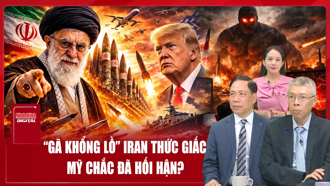 Chuyên gia: “Gã khổng lồ” Iran thức giấc, ông Trump chắn đã hối hận? | BLQT