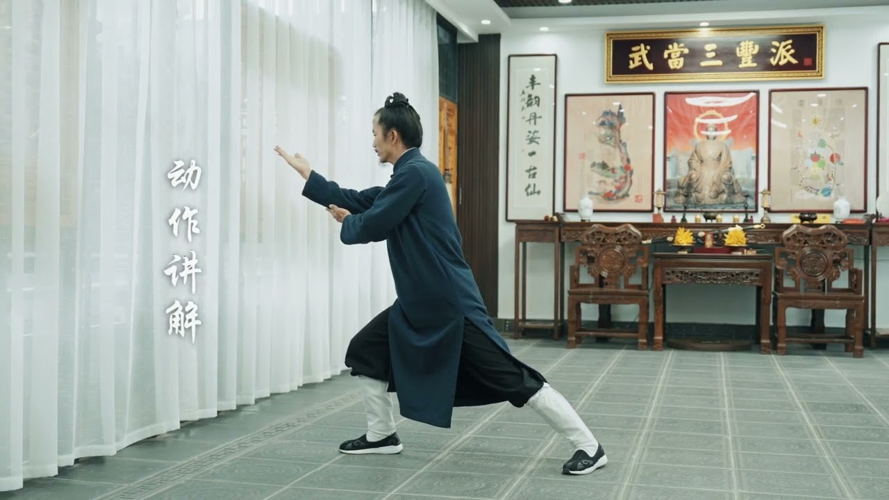 【武当太极十三势】第六势扑势