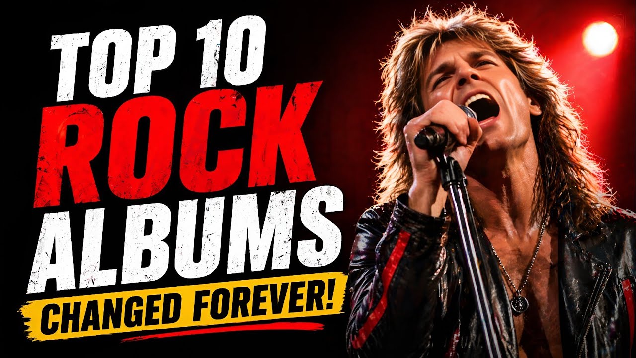 10 American Albums That Changed Rock History Forever !