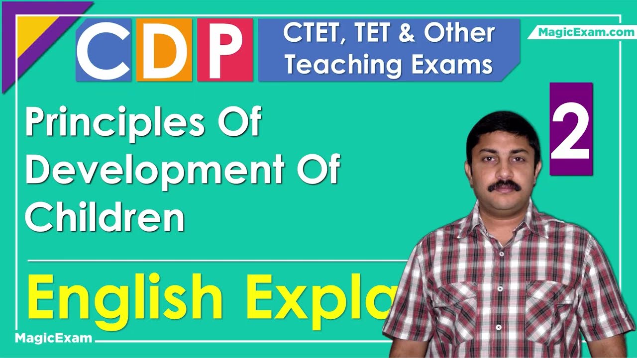 Principles Of The Development Of Children CTET CDP 02 English