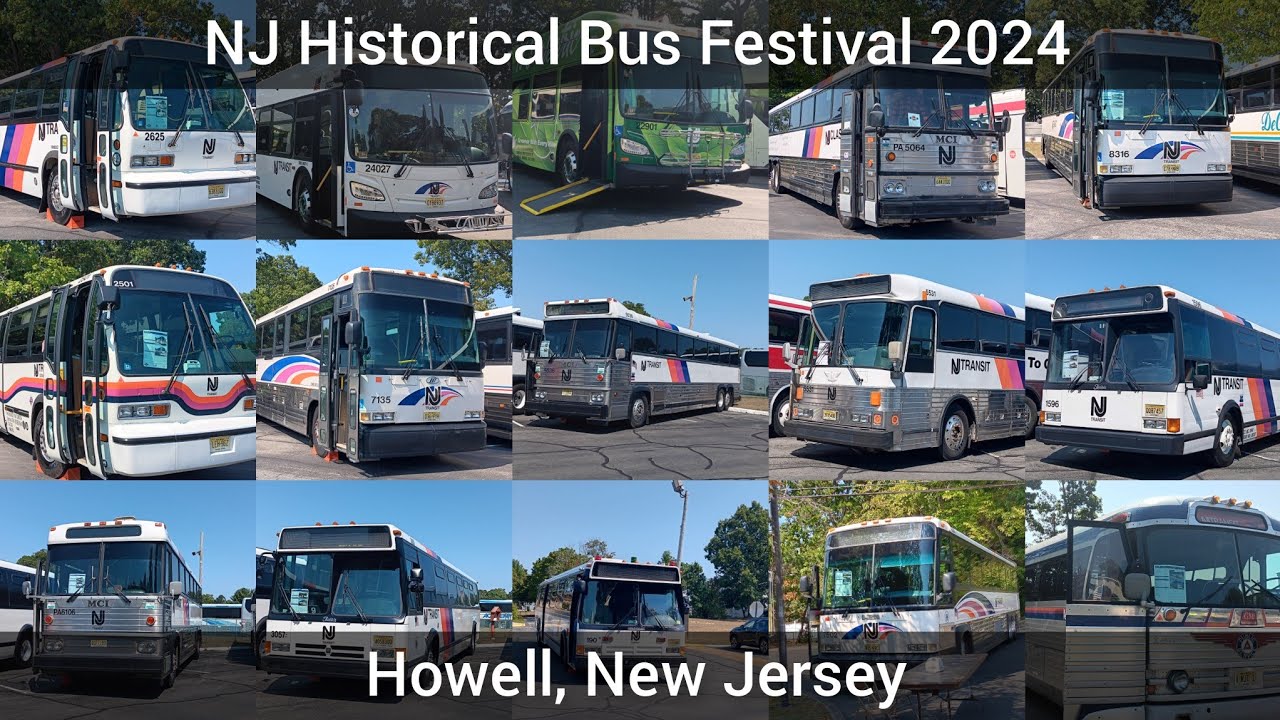 THIS IS EPIC!!! NJ Historical Bus Festival 2024 along with 67, 139, 559 (3rd Most Viewed Video!)