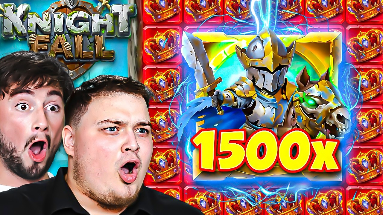 НЕВЕРОЯТНЫЙ ВЫИГРЫШ В *НОВОМ* СЛОТЕ KNIGHT FALL!