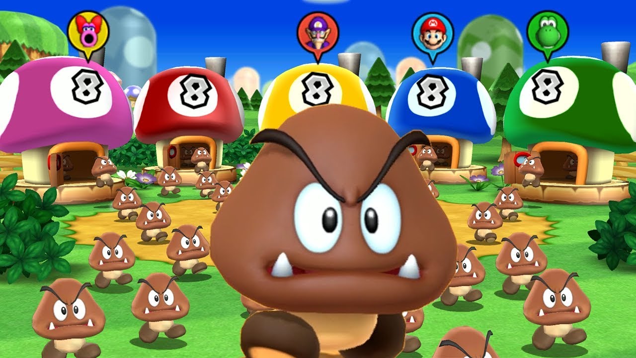 Mario Party 9 - Set It Up: Mario vs Waluigi vs Yoshi vs Birdo