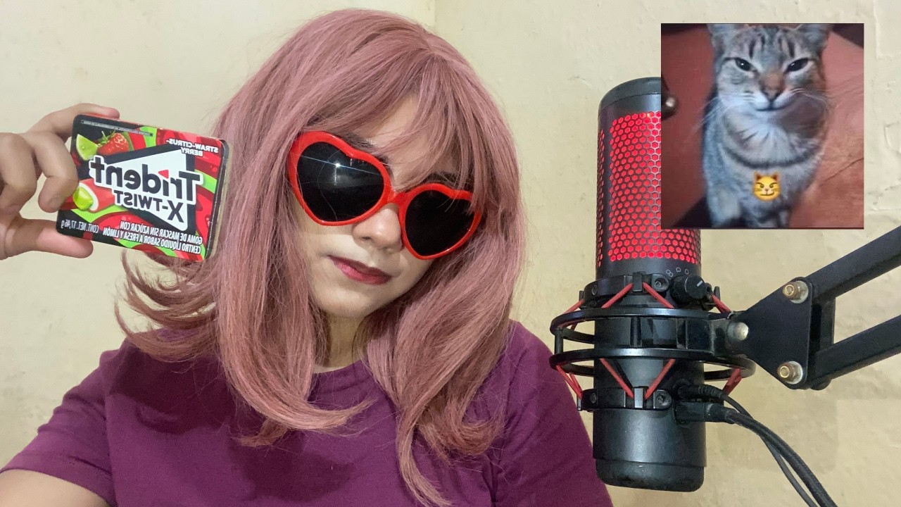 asmr con chicle ₊˚‧ mouth sounds para dormir 𝜗ৎ