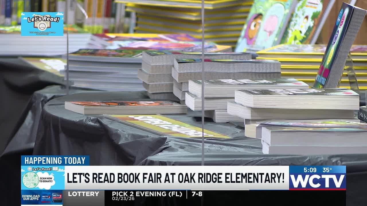 Let's Read Book Fair kicks off at Oak Ridge Elementary