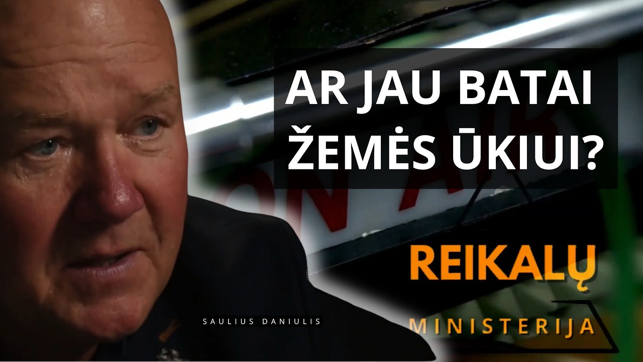 Ar jau batai žemės ūkiui? Kalbamės su Sauliumi Daniuliu