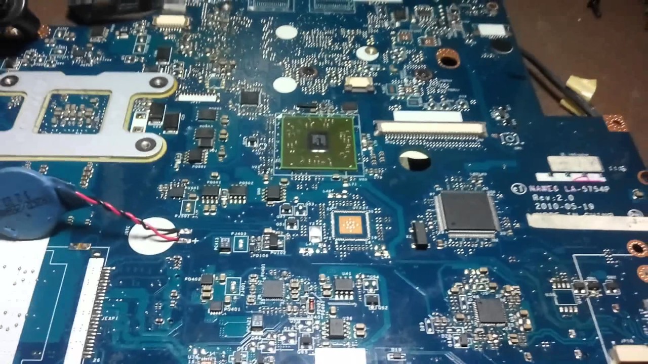 Ремонт копаного LENOVO G565. Залитик, нет дежурки, заменен ЮГ!