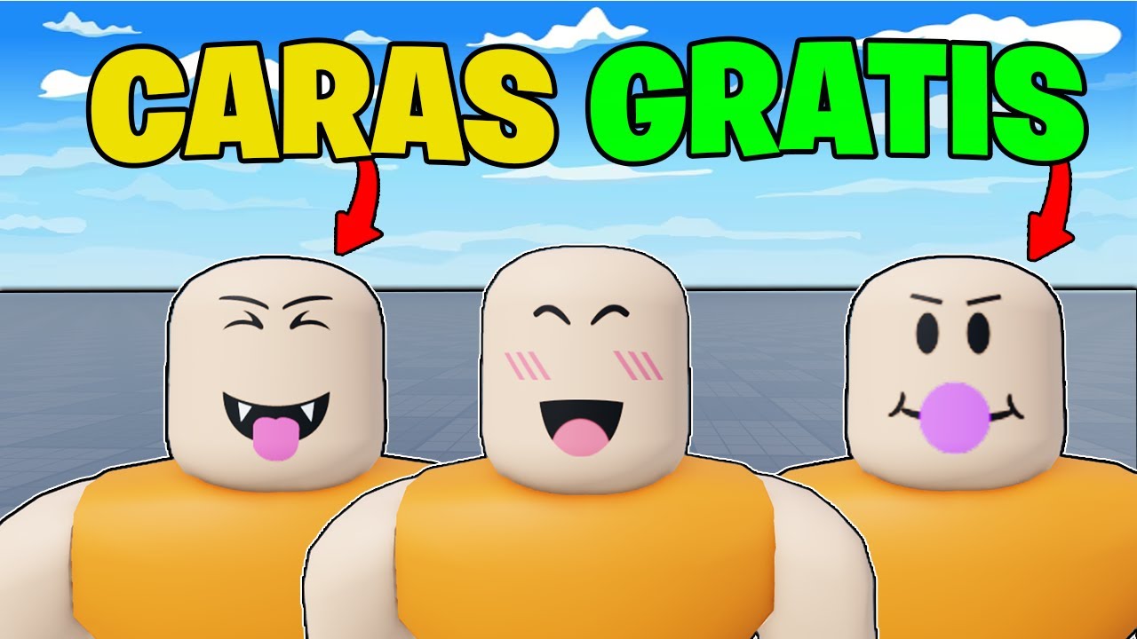 COMO CONSEGUIR CARAS GRATIS EPICAS EN ROBLOX 2025