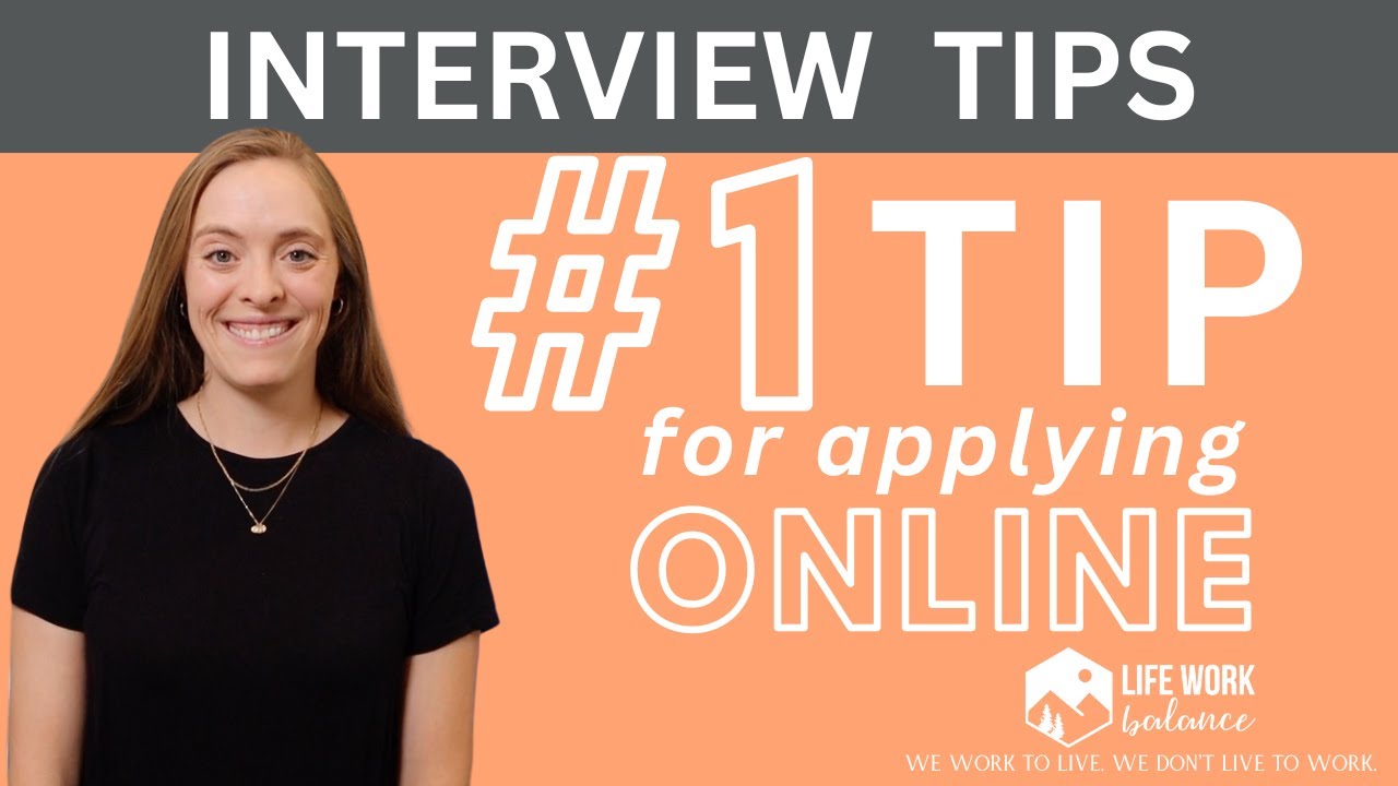 The #1 Tip for Online Job Applications You NEED to Know | Interview Tips | Job Search Tips