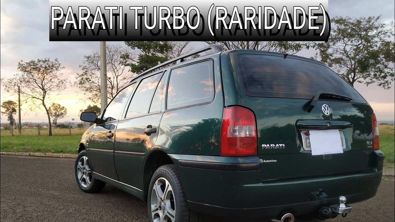 PARATI 1.0 16V TURBO ORIGINAL DE FABRICA!