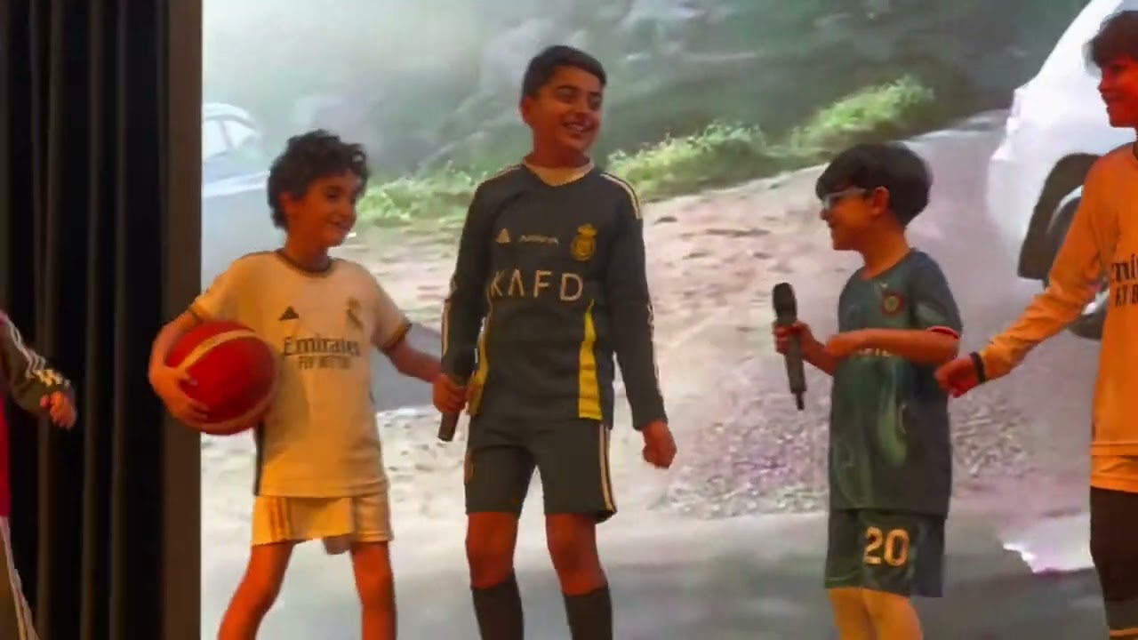 Grade 3 play “الكرة البرتقالية”