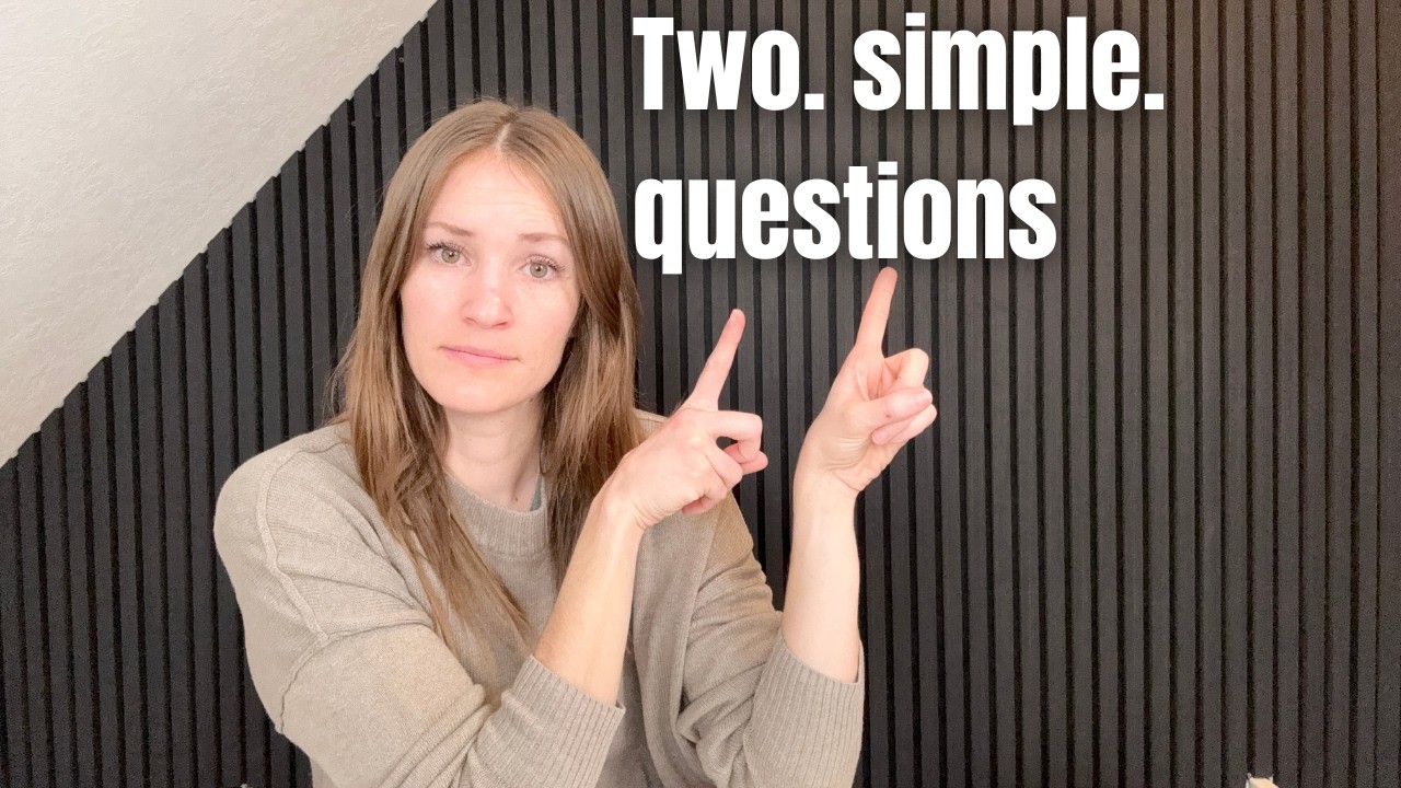 Answer These Two Questions & I'll Tell You Why You Haven't Started