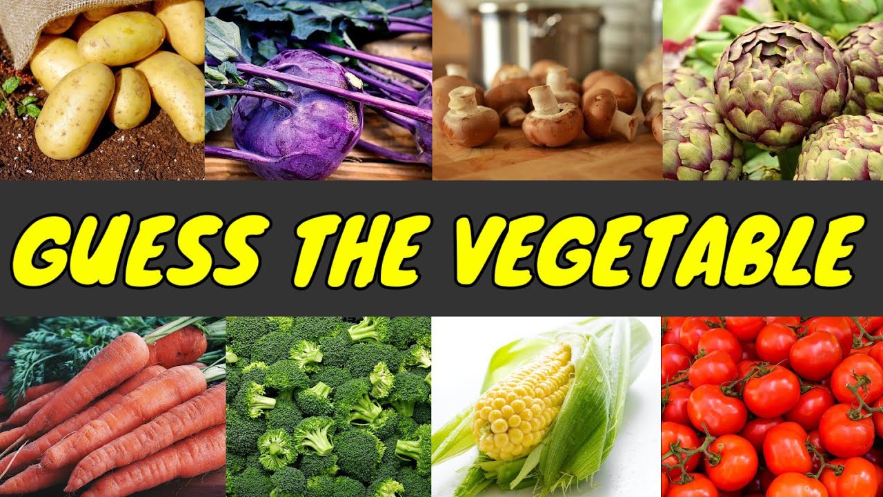 Guess The Vegetable Quiz | Hard edition