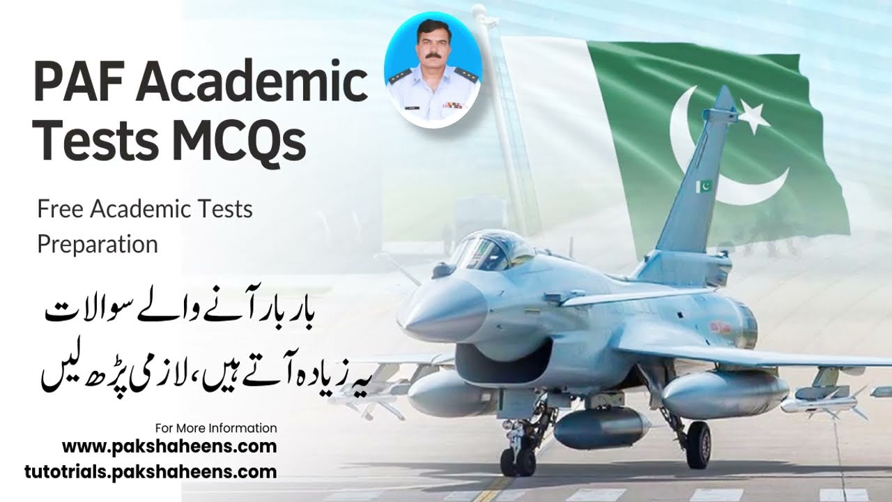 Join PAF Initial Tests Preparation |Most repeated Tests MCQs of PAF Academic