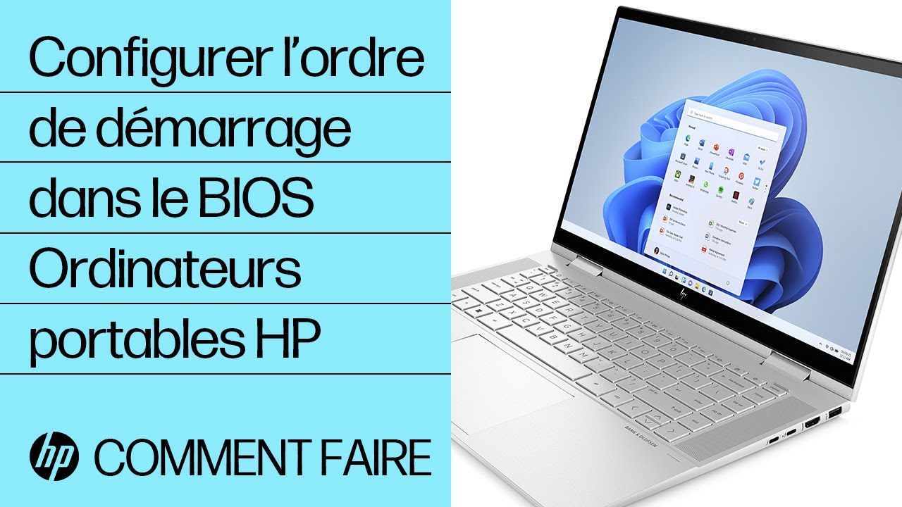Comment configurer l’ordre de démarrage dans le BIOS pour les ordinateurs HP | HP Support