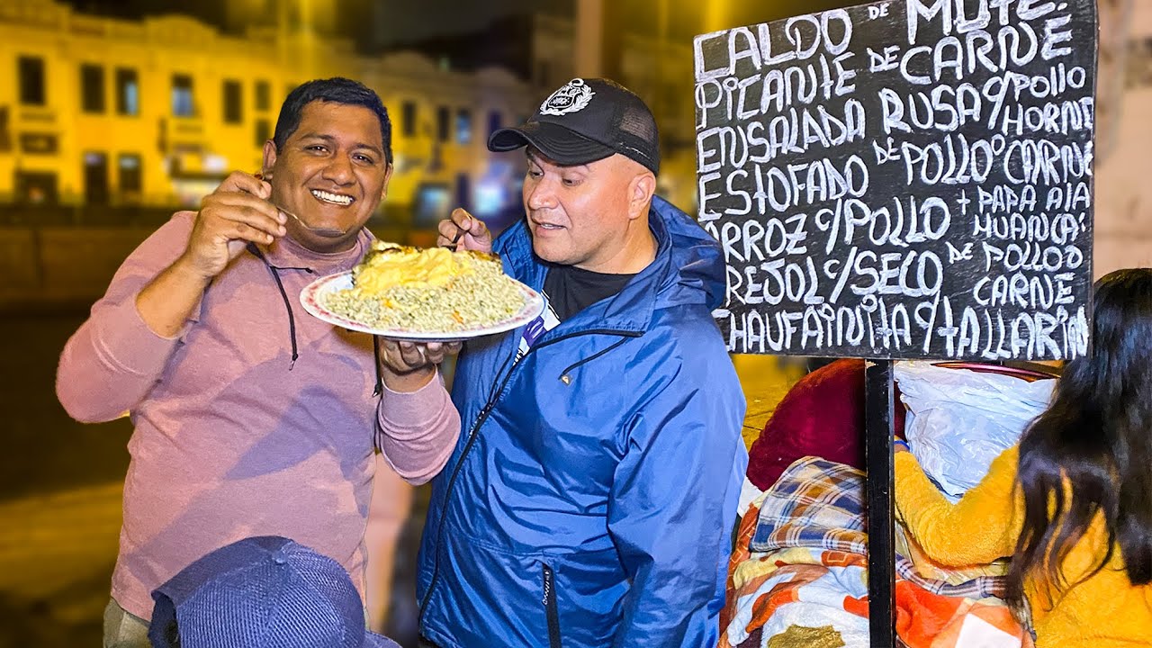 COMIDA CALLEJERA : PLAZA 2 DE MAYO | Zona Rosa de Lima 💚 Mi Receta Magica Ft @DiloNomas