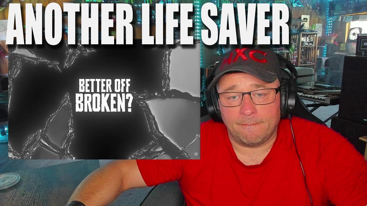 Citizen Soldier - Better Off Broken (Official Lyric Video) REACTION!