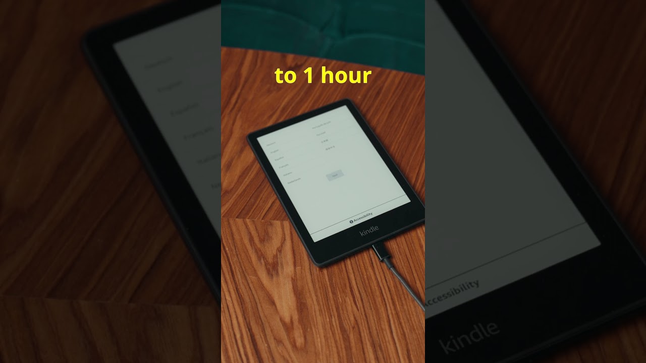 Battery check on Kindle Paperwhite #kindle #batterycheck #kindlebattery